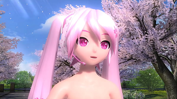 Hatsune Miku Sakura no Ame Project diva Nude Mod Full Nude