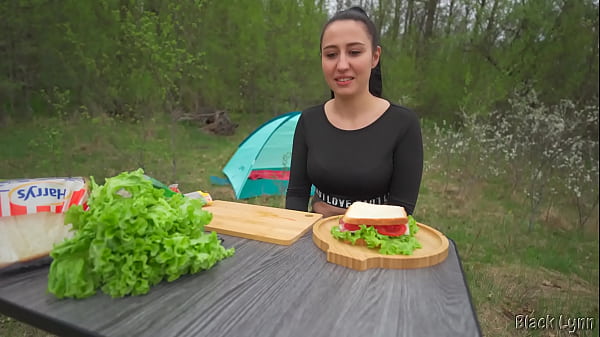 Hungry Stranger Provides His Dick in Exchange for a Sandwich – POV